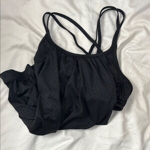 Black Strappy Tank Top
